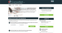 Desktop Screenshot of consonet.info